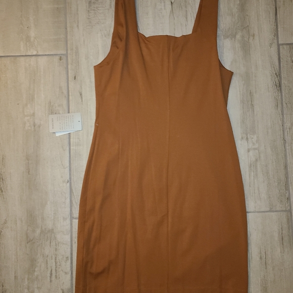 BAILEY Blue Tan skater dress - Picture 3 of 8